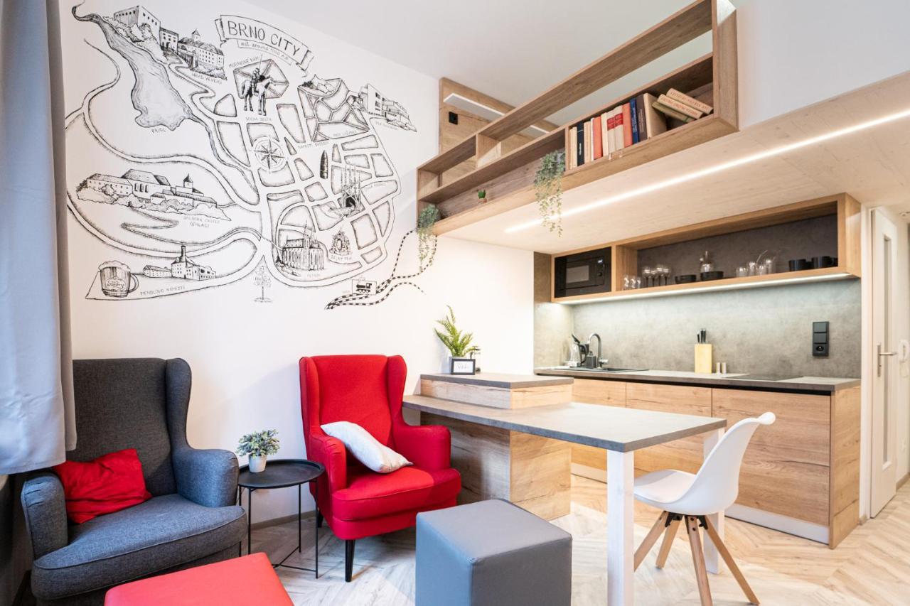 Brno City Apartment Near Malinovskeho Square Ngoại thất bức ảnh