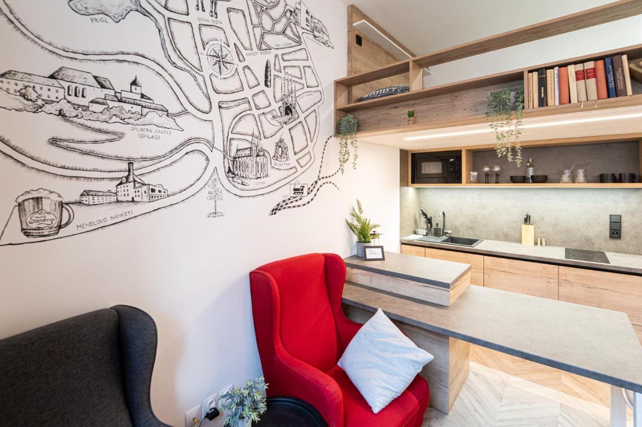 Brno City Apartment Near Malinovskeho Square Ngoại thất bức ảnh