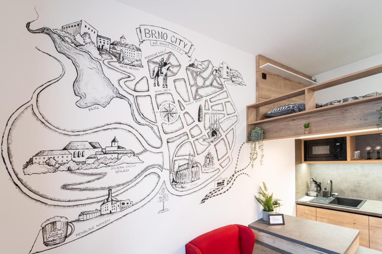 Brno City Apartment Near Malinovskeho Square Ngoại thất bức ảnh